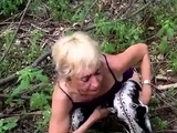 I Hope You Fuck Me Outdoors – Russian Blonde MILF Blowjob